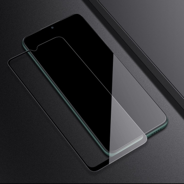 Защитное стекло Nillkin CP+Pro (3D Full Glue) для смартфона Xiaomi Redmi 10C / Xiaomi Poco C40, закалённое стекло, бронированное стекло, полноэкранное стекло, полноклейка, клеится к экрану смартфона всей поверхностью, 9H, толщина 0,33 мм, не влияет на чувствительность сенсора, не искажает цвета, антибликовое покрытие, олеофобное покрытие, стекло с закруглёнными краями 2.5D, 2,5D, 3D, 5D, 6D, прозрачное с чёрной рамкой, liquid, Киев, Київ
