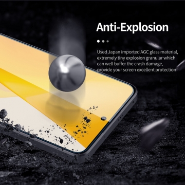 Защитное стекло Nillkin H+Pro для смартфона Xiaomi 12 Lite, закалённое стекло, бронированное стекло, 9H, толщина 0,2 мм, 2,5D, 2.5D, антибликовое покрытие, олеофобное покрытие, Киев, Київ