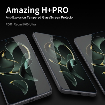 Захисне скло Nillkin H+Pro для смартфона Xiaomi 13T / Xiaomi 13T Pro / Xiaomi Redmi K60 Ultra, товщина 0,2 мм, показник за мінералогічною шкалою твердості шкала Мооса 9H, в 4 рази більш стійке до подряпин, ніж звичайна захисна плівка, не впливає на чутливість сенсора, не спотворює кольори, антивідблискове покриття, олеофобне покриття, скло із закругленими краями (2.5D), в комплекті є набір ганчірок і протипилових стікерів, Київ, Киев