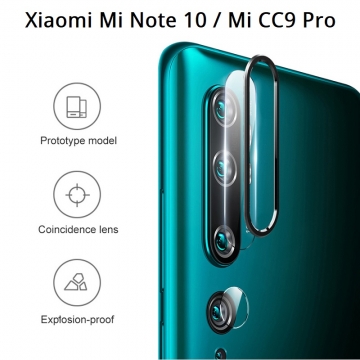 Защитное кольцо для камеры смартфона Xiaomi Mi Note 10 / Xiaomi Mi CC9 Pro, алюминий, не влияет на качество съёмки, чёрный, зелёный, белый, серебряный, Киев