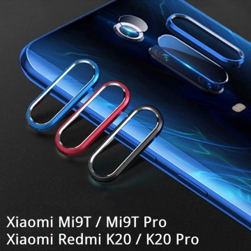 Защитное кольцо для камеры смартфона Xiaomi Redmi K20 / Xiaomi Redmi K20 Pro / Xiaomi Mi9T / Xiaomi Mi9T Pro, алюминий, не влияет на качество съёмки, чёрный, синий, розовый, Киев