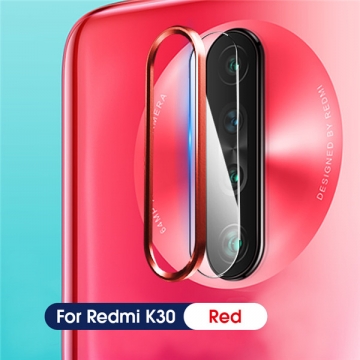 Защитное кольцо для камеры смартфона Xiaomi Redmi K30, алюминий, не влияет на качество съёмки, чёрный, синий, красный, белый, серебряный, фиолетовый, Киев