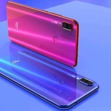 Защитное кольцо для камеры смартфона Xiaomi Redmi Note 7 / Redmi Note 7 Pro, алюминий, не влияет на качество съёмки, чёрный, синий, розовый, Киев