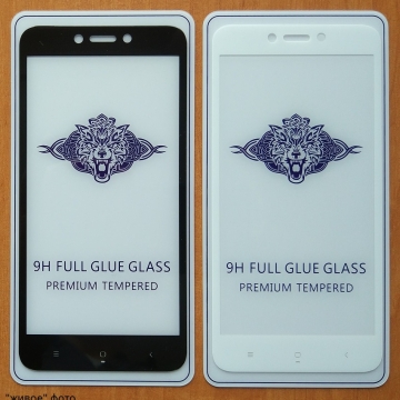 Защитное стекло Bonaier (3D Full Glue) для смартфона Xiaomi RedMi 4X, клеится к экрану смартфона всей поверхностью, 9H, не влияет на чувствительность сенсора, не искажает цвета, антибликовое покрытие, олеофобное покрытие, стекло с закруглёнными краями 2.5D, 2,5D, прозрачное с чёрной или белой рамкой, набор для подклеивания краёв защитного стекла, Киев