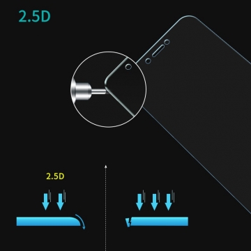 Защитное стекло Bonaier (Triple Strong) для смартфона Meizu Pro 7, закалённое стекло, бронированное стекло, 9H, антибликовое покрытие, олеофобное покрытие, Киев