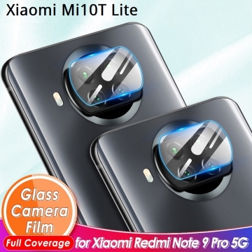 Защитное стекло для камеры смартфона Xiaomi Mi10T Lite / Xiaomi Redmi Note 9 Pro 5G (China), бронированное стекло, толщина 0,2 – 0,3 мм, показатель по минералогической шкале твёрдости (шкала Мооса от 1 до 10): 9H (твёрдость алмаза 10H), в 4 раза более устойчиво к царапинам, чем обычная защитная плёнка, не влияет на качество съёмки, прозрачное, Киев