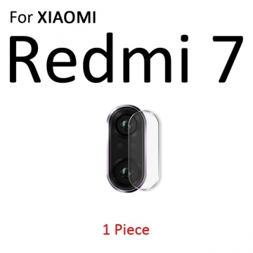 Защитное стекло для камеры смартфона Xiaomi Redmi 7, бронированное стекло, толщина 0,3 мм, показатель по минералогической шкале твёрдости (шкала Мооса от 1 до 10): 9H (твёрдость алмаза 10H), в 4 раза более устойчиво к царапинам, чем обычная защитная плёнка, не влияет на качество съёмки, прозрачное, Киев