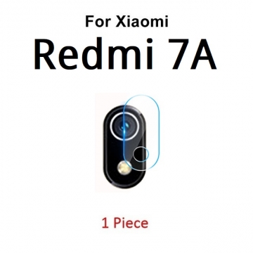Защитное стекло для камеры смартфона Xiaomi Redmi 7A, бронированное стекло, толщина 0,3 мм, показатель по минералогической шкале твёрдости (шкала Мооса от 1 до 10): 9H (твёрдость алмаза 10H), в 4 раза более устойчиво к царапинам, чем обычная защитная плёнка, не влияет на качество съёмки, прозрачное, Киев