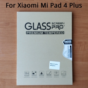 Защитное стекло Glass Screen Pro+ для Xiaomi Mi Pad 4 Plus, толщина 0,3 мм, показатель по минералогической шкале твёрдости (шкала Мооса от 1 до 10): 9H, не влияет на чувствительность сенсора, антибликовое покрытие, олеофобное покрытие, Киев