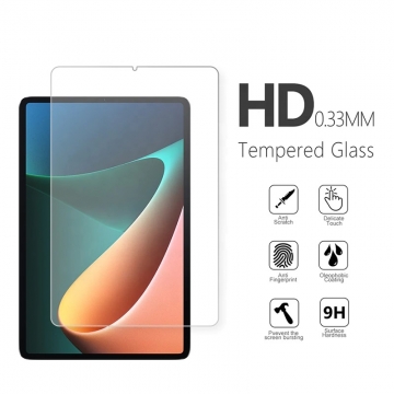 Защитное стекло Glass Screen Pro+ для планшетного компьютера Xiaomi Pad 5 / Xiaomi Pad 5 Pro, толщина 0,33 мм, показатель по минералогической шкале твёрдости (шкала Мооса от 1 до 10): 9H, не влияет на чувствительность сенсора, антибликовое покрытие, олеофобное покрытие, Киев