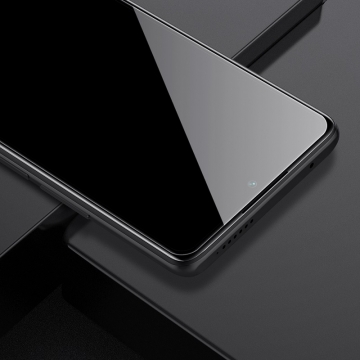 Защитное стекло Nillkin CP+Pro (3D Full Glue) для смартфона Xiaomi 11T / Xiaomi 11T Pro, закалённое стекло, бронированное стекло, полноэкранное стекло, полноклейка, клеится к экрану смартфона всей поверхностью, 9H, толщина 0,33 мм, не влияет на чувствительность сенсора, не искажает цвета, антибликовое покрытие, олеофобное покрытие, стекло с закруглёнными краями 2.5D, 2,5D, 3D, 5D, 6D, прозрачное с чёрной рамкой, liquid, Киев