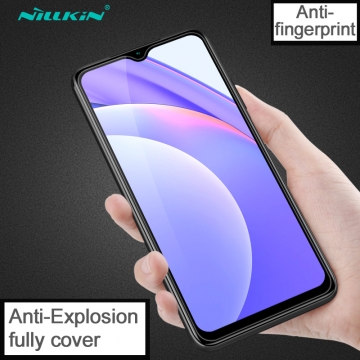 Защитное стекло Nillkin CP+Pro (3D Full Glue) для смартфона Xiaomi Poco M3 / Xiaomi Redmi Note 9 4G (China) / Xiaomi Redmi 9T / Xiaomi Redmi 9 Power, закалённое стекло, бронированное стекло, полноэкранное стекло, полноклейка, клеится к экрану смартфона всей поверхностью, 9H, толщина 0,33 мм, не влияет на чувствительность сенсора, не искажает цвета, антибликовое покрытие, олеофобное покрытие, стекло с закруглёнными краями 2.5D, 2,5D, 3D, 5D, 6D, прозрачное с чёрной рамкой, liquid, Киев