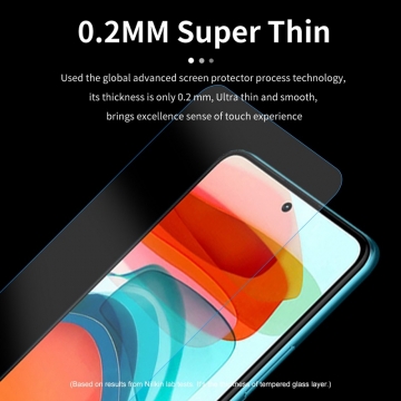 Защитное стекло Nillkin H+Pro для смартфона Xiaomi Poco X3 GT / Xiaomi Redmi Note 10 Pro 5G (China), закалённое стекло, бронированное стекло, 9H, толщина 0,2 мм, 2,5D, 2.5D, антибликовое покрытие, олеофобное покрытие, Киев