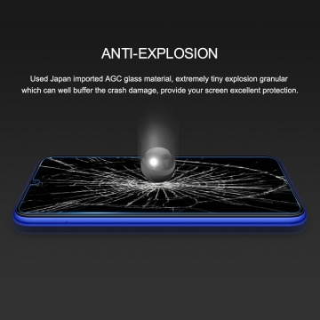 Защитное стекло Nillkin H+Pro для смартфона Xiaomi Redmi Note 8T, закалённое стекло, бронированное стекло, 9H, толщина 0,2 мм, 2,5D, 2.5D, антибликовое покрытие, олеофобное покрытие, Киев