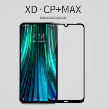 Защитное стекло Nillkin XD CP+Max (Full Glue) для смартфона Xiaomi Redmi Note 8, закалённое стекло, бронированное стекло, клеится к экрану смартфона всей поверхностью, дополнительно усилены края стекла, 9H, толщина 0,33 мм, не влияет на чувствительность сенсора, не искажает цвета, антибликовое покрытие, олеофобное покрытие, стекло с закруглёнными краями 2.5D, 2,5D, 3D, 5D, 6D, прозрачное с чёрной или белой рамкой, liquid, Киев