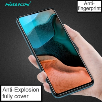 Защитное стекло Nillkin XD CP+Max (Full Glue) для смартфона Xiaomi Redmi K30 Pro / Xiaomi Poco F2 Pro, закалённое стекло, бронированное стекло, клеится к экрану смартфона всей поверхностью, дополнительно усилены края стекла, 9H, толщина 0,33 мм, не влияет на чувствительность сенсора, не искажает цвета, антибликовое покрытие, олеофобное покрытие, стекло с закруглёнными краями 2.5D, 2,5D, 3D, 5D, 6D, прозрачное с чёрной или белой рамкой, liquid, Киев