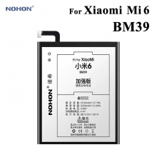 Аккумулятор Nohon батарея для Xiaomi Mi6, модель BM39, оригинальный литий-полимерный аккумулятор известного производителя Nohon, ёмкость 3250 мА/ч (12,5 Вт/ч), Киев
