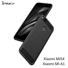 Чехол iPaky для смартфона Xiaomi Mi5X / Xiaomi Mi A1, противоударный бампер, силикон, термополиуретан, TPU, чёрный, синий, серый, Киев
