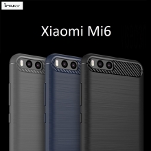 Чехол iPaky для смартфона Xiaomi Mi6, противоударный бампер, силикон, термополиуретан, TPU, чёрный, синий, серый, Киев