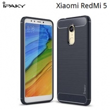 Чехол iPaky для смартфона Xiaomi RedMi 5, противоударный бампер, силикон, термополиуретан, TPU, чёрный, синий, серый, Киев