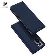 Чехол-книжка Dux Ducis для смартфона Xiaomi Redmi Note 10 / Xiaomi Redmi Note 10S, горизонтальный флип, искусственная кожа, накладка из термополиуретана, встроенные магниты для фиксации чехла в закрытом и открытом состоянии, отделение для платёжных карт / визиток, возможность трансформации чехла в подставку для просмотра видео, чёрный, синий, золотой, розовый, Киев