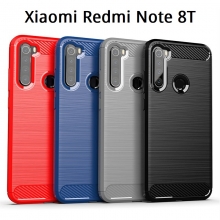 Чехол-накладка для смартфона Xiaomi Redmi Note 8T, iPaky, противоударный бампер, силикон, термополиуретан, TPU, чёрный, синий, серый, красный, Киев