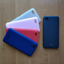 Чехол-накладка для смартфона Xiaomi Redmi 6A, противоударный бампер, термополиуретан TPU, эластичность, устойчивость к растяжению, устойчивость к царапинам, накладки на кнопки регулировки громкости и включения / выключения, двойное отверстие для крепления ремешка, чёрный, синий, красный, розовый, белый (полупрозрачный), Киев
