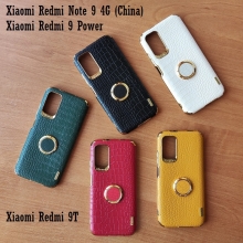 Чехол-накладка X-Case с покрытием под крокодиловую кожу для Xiaomi Redmi Note 9 4G (China) / Xiaomi Redmi 9T, противоударный бампер, искусственная кожа, рама из пластика, защита углов смартфона «воздушными подушками», в заднюю панель встроена накладка для защиты блока камер, накладка на кнопки регулировки громкости, двойное отверстие для крепления ремешка, металлический шильдик X-Case, в комплект входит съёмное кольцо для пальца, чёрный, красный, зелёный, белый, светло коричневый, Киев
