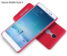 Чехол Nillkin + плёнка для Xiaomi RedMi Note 3 / RedMi Note 3 Pro, пластик, чёрный, белый, красный, золотой, защитная плёнка, Киев