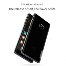 Чехол Nillkin (серия Nature) для смартфона Xiaomi Mi Note 2, противоударный бампер, силикон, термополиуретан, TPU, прозрачный, Киев