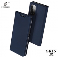 Чехол-книжка Dux Ducis для смартфона Xiaomi Redmi Note 11 / Xiaomi Redmi Note 11S, горизонтальный флип, искусственная кожа, накладка из термополиуретана, встроенные магниты для фиксации чехла в закрытом и открытом состоянии, отделение для платёжных карт / визиток, возможность трансформации чехла в подставку для просмотра видео, чёрный, синий, золотой, розовый, Киев, Київ