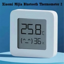 Электронный термометр / гигрометр Xiaomi Mijia Bluetooth Thermometer 2, LYWSDO3MMC, LCD дисплей, мониторинг температуры и влажности воздуха в помещении, швейцарские сенсоры измерения температуры и влажности (Sensirion), Bluetooth 4.2 BLE, работает с приложением Mijia App (Mi Home), можно включить в разные сценарии системы умного дома через Mijia Bluetooth Gateway, статистика температуры и влажности, CR2032, белый, Киев