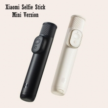 Монопод / штатив для селфі Xiaomi Selfie Stick Mini Version, модель XMZJZPGO2YM, сплав на основі анодованого алюмінія, монопод (селфі-палка), трипод (штатив), телескопічна конструкція, яка трансформується у штатив (ніжки штатива сховані в корпусі), силіконові накладки на ніжки проти ковзання, тримач для смартфона з поворотним механізмом на 90° вліво і на 90° вправо, знімний bluetooth пульт ДК, світловий індикатор на пульті, CR1632, розкладається на 520 мм, Київ, Киев