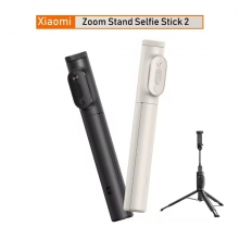 Монопод / штатив для селфі з функцією зума Xiaomi Zoom Stand Selfie Stick 2, XMBJZPGO2YM, тримач для смартфона з двоплощинним поворотним механізмом, підключення по bluetooth, знімний багатофункціональний bluetooth пульт ДК, Cold Shoe Mount, розкладається на 830 мм, Киїі, Киев