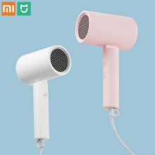 Складной фен Xiaomi Mijia Anion Portable Hair Dryer H100, складной фен, встроенный генератор отрицательных ионов, нейтрализуют статический заряд и препятствуют их спутыванию, мощность 1600 Вт, 2 скоростных режима, 2 температурных режима, модуль умного контроля температуры, двухуровневая защита от перегрева, вентилятор из 6 лопастей с пониженным уровнем шума, скорость вращения 18000 оборотов в минуту, белый, розовый, Киев