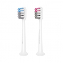 Сменная насадка для электрической зубной щётки Xiaomi Dr. Bei Sonic Electric Toothbrush, щетинки от компании Toray, индивидуальная вакуумная упаковка каждой насадки, комплект включает в себя 2 насадки, фабричная упаковка, Киев