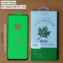 Защитное стекло Green Glass (3D Full Glue) для смартфона Xiaomi Mi10T / Xiaomi Mi10T Pro / Xiaomi Mi10T Lite / Xiaomi Redmi K30 / Xiaomi Redmi Note 9 Pro / Redmi Note 9 Pro Max / Redmi Note 9S / Xiaomi Poco X3 / Xiaomi Poco X3 Pro, бронированное стекло, клеится к экрану смартфона всей поверхностью, 9H, не влияет на чувствительность сенсора, не искажает цвета, антибликовое покрытие, олеофобное покрытие, стекло с закруглёнными краями 2.5D, 2,5D, 3D, 5D, 6D, 20D, прозрачное с чёрной рамкой, Киев, Київ