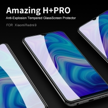 Защитное стекло Nillkin H+Pro для смартфона Xiaomi Redmi 9, закалённое стекло, бронированное стекло, 9H, толщина 0,2 мм, 2,5D, 2.5D, антибликовое покрытие, олеофобное покрытие, Киев