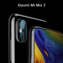 Защитное стекло для камеры смартфона Xiaomi Mi Mix 3, бронированное стекло, толщина 0,2 мм, показатель по минералогической шкале твёрдости (шкала Мооса от 1 до 10): 9H (твёрдость алмаза 10H), в 4 раза более устойчиво к царапинам, чем обычная защитная плёнка, не влияет на качество съёмки, прозрачное, Киев