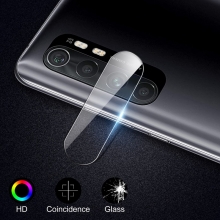 Защитное стекло для камеры смартфона Xiaomi Mi Note 10 Lite, бронированное стекло, толщина 0,3 мм, показатель по минералогической шкале твёрдости (шкала Мооса от 1 до 10): 9H (твёрдость алмаза 10H), в 4 раза более устойчиво к царапинам, чем обычная защитная плёнка, не влияет на качество съёмки, прозрачное, Киев