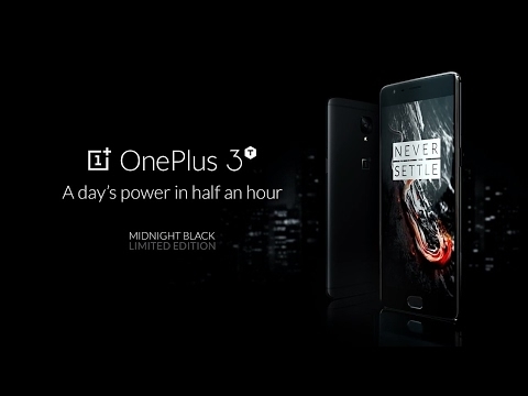 Embedded thumbnail for OnePlus 3T Midnight Black (промо видео)