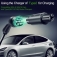 Адаптер-перехідник Guwieyg для електромобілів Type 2 – Tesla, NACS, J3400, для заряджання від зарядних станцій стандарта Type 2 (IEC 62196), вогнетривкий пластик стандарту UL94 V-0 (горіння припиняється протягом 10 секунд), пиловологозахист IP54, кількість фаз: 1, потужність 7,2 кВт, в комплекті тканинний мішечок для транспортування і зберігання, Київ, Киев