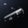 Багатофункціональний ліхтарик Xiaomi Mijia Multifunctional Portable Flashlight, модель MJSDT002QW, IP65, світловий потік 1000 лм, 5 режимів (основне світло, атмосферне світло, свічка, стробоскоп, SOS), 3 рівня яскравості основного світла, 3 рівня колірної температури атмосферного світла (2700 К, 3300 К, 4000 К), дистанція 150 м, акумулятор 3100 мА/г, USB Type-C, час роботи до 30 годин, час зарядки 180 хвилин, відкидний гачок, Київ, Киев