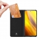 Чехол-книжка Dux Ducis для смартфона Xiaomi Poco X3 / Xiaomi Poco X3 Pro, горизонтальный флип, искусственная кожа, накладка из термополиуретана, встроенные магниты для фиксации чехла в закрытом и открытом состоянии, отделение для платёжных карт / визиток, возможность трансформации чехла в подставку для просмотра видео, чёрный, синий, золотой, розовый, Киев