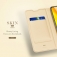 Чехол-книжка Dux Ducis для смартфона Xiaomi Poco X3 / Xiaomi Poco X3 Pro, горизонтальный флип, искусственная кожа, накладка из термополиуретана, встроенные магниты для фиксации чехла в закрытом и открытом состоянии, отделение для платёжных карт / визиток, возможность трансформации чехла в подставку для просмотра видео, чёрный, синий, золотой, розовый, Киев