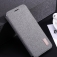 Чехол-книжка MOFI (Fabric Flip Case) для смартфона Xiaomi Mi6X / Xiaomi Mi A2, горизонтальный флип, силиконовая накладка, поверхность с тканевым покрытием, металлическая пластина внутри флипа, смарт-чехол (при закрытии чехла экран выключается), логотип «MOFI», возможность трансформации чехла в подставку для просмотра видео, чёрный, серый, коричневый, Киев