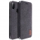 Чехол-книжка MOFI (Fabric Flip Case) для смартфона Xiaomi RedMi S2, горизонтальный флип, силиконовая накладка, поверхность с тканевым покрытием, металлическая пластина внутри флипа, логотип «MOFI», возможность трансформации чехла в подставку для просмотра видео, чёрный, серый, коричневый, Киев