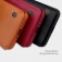 Чехол-книжка Nillkin (серия Qin) для смартфона OnePlus 7T Pro, чехол-книжка, противоударный чехол, горизонтальный флип, пластик, искусственная кожа, PU, чёрный, коричневый, красный, Киев
