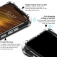 Чехол-накладка iMak (Airbag Version) + плёнка для смартфона Xiaomi Pocophone F1 / Xiaomi Poco F1, противоударный бампер, силиконовый чехол, прозрачный термополиуретан, чёрный гладкий термополиуретан, чёрный шероховатый термополиуретан, TPU, логотип «iMak», накладки на кнопки регулировки громкости и включения / выключения, дополнительная защита углов смартфона «воздушными подушками», защитная плёнка повышенной прочности, Киев