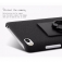 Чехол-накладка iMak (серия Cowboy Shell) + плёнка для смартфона Xiaomi Mi5S, бампер, шероховатый пластик, поликарбонат, защитная плёнка, съёмное кольцо для пальца, крючок для крепления в автомобиле, чёрный, синий, Киев